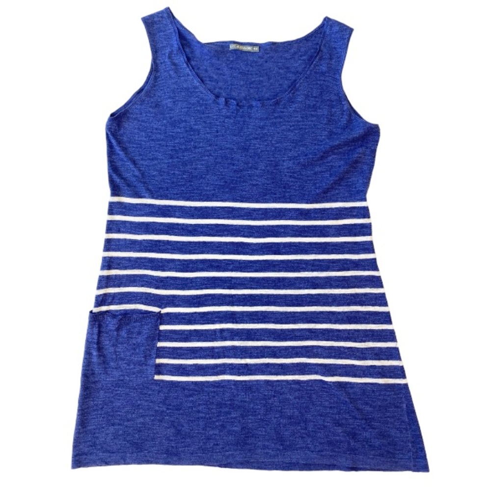 Eric Alexandre Striped Mini Dress Tunic